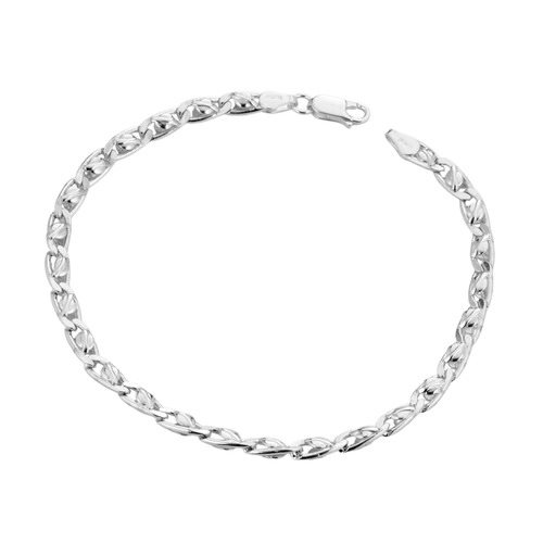 Bracciale Marcello Pane Uomo in Argento BRNO 002 - BRNO 002
